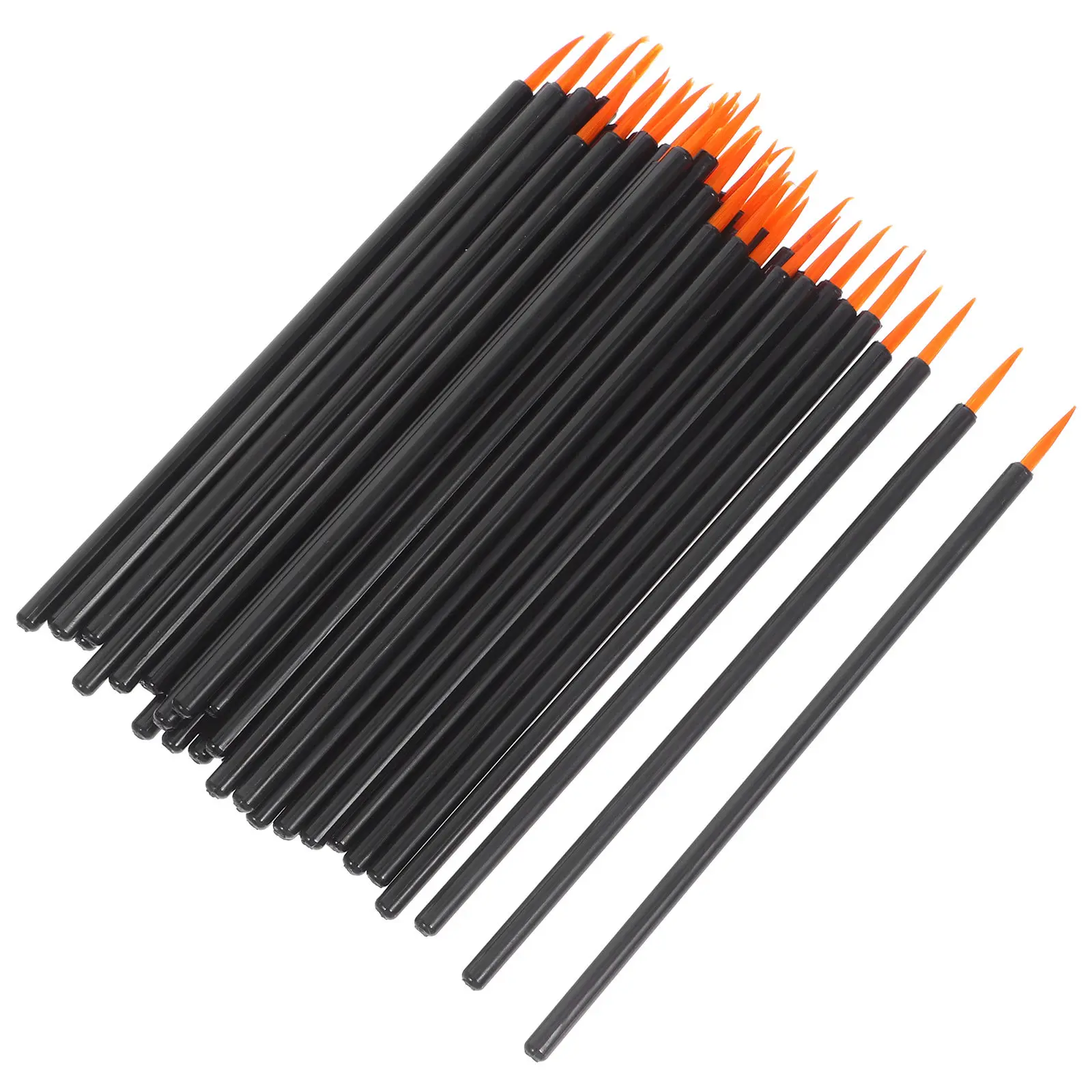 40 pcs Paint Painting Airbrush Halloween Christmas New Year Acrylic Paint Brush Set Fine Detail Paint Brush Miniature