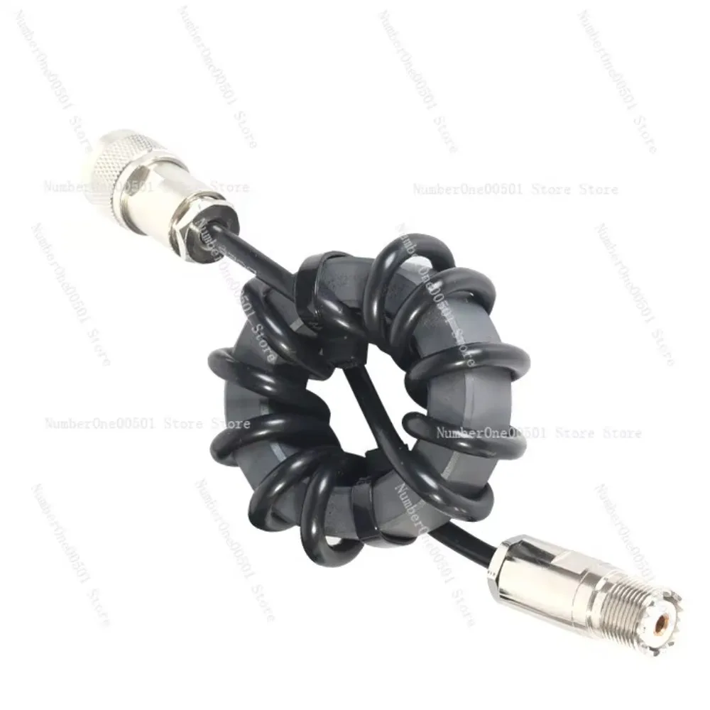 EM43/EM25 Magnetic Ring 1.8-30MHz HF Shortwave Radio Anti-interference Choke 1:1 Current Type Balun