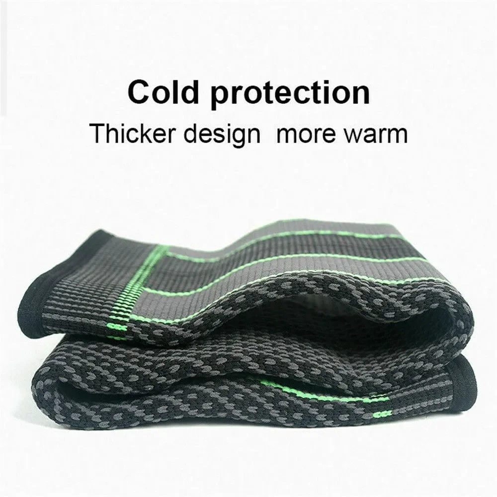 1/2 Pcs Kompression Knie Pads Unterstützung Verlängern Streifen Sport Hülse Arthritis Gelenk Schmerzen Schutz Elastische Kneepad Klammer – Detail 6