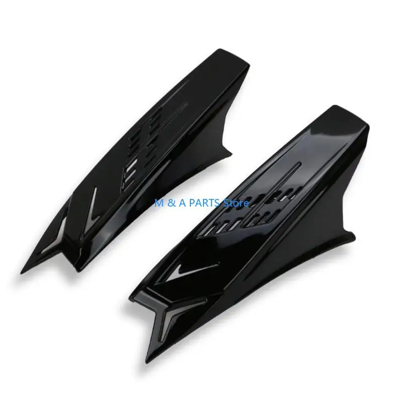 U1JF Motorcycle Helmet Horns Punk Scooter Motorbike Helmet Horn Accessories for for Icom Arai Tanked Shark Yoh
