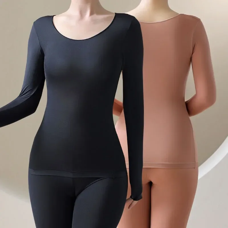 

Women Set Women's Thermo Johns L-XL Clothing For Top Winter Thermal Thermal Underwear Suit Warm Set Long Ladies Heated Underwear