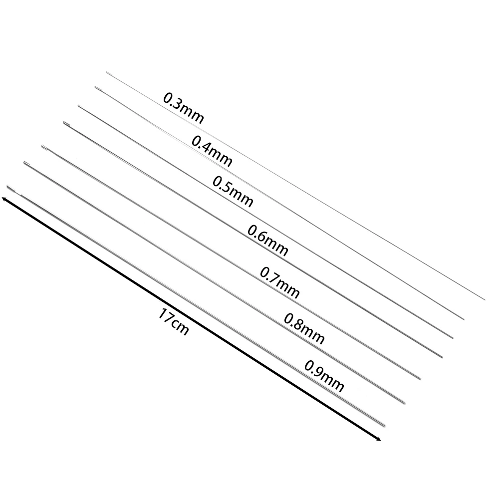 Stainless Steel Beading Needles Set Ultra-Thin Fine Tip Needles for Small Hole Seed Beads DIY Bracelet Necklace Jewelry Making