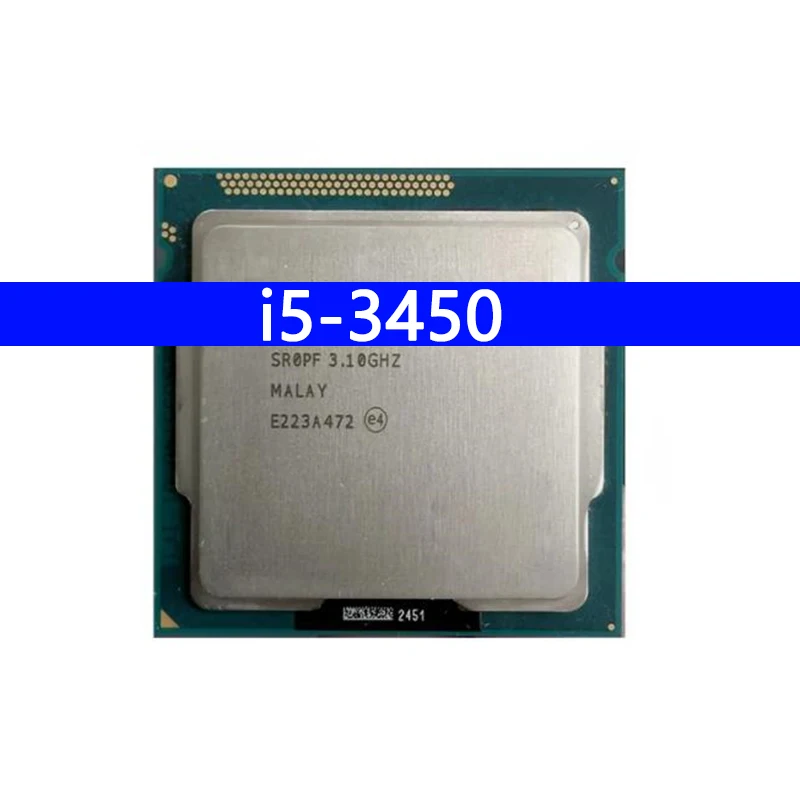 i5-3450 I5 3450 3.1 GHz SR0PF Quad-Core Quad-Thread CPU Processor L2=1M L3=6M 77W LGA 1155