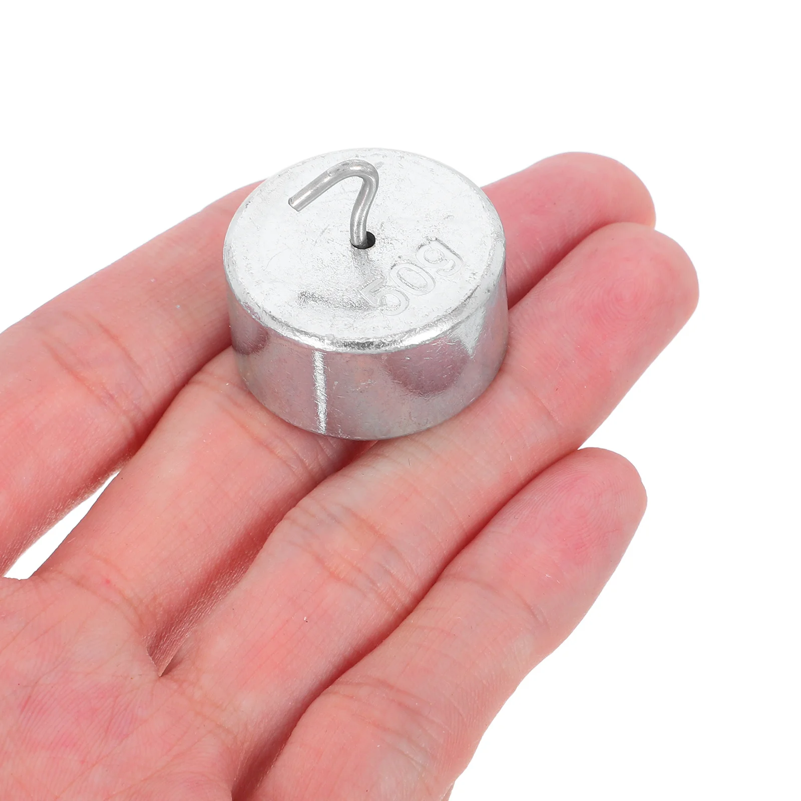 

10pcs Calibration Gram Mass 50G Each Precision Lab Weight Set For Science Experiments, Metric Calibration Weights With Double