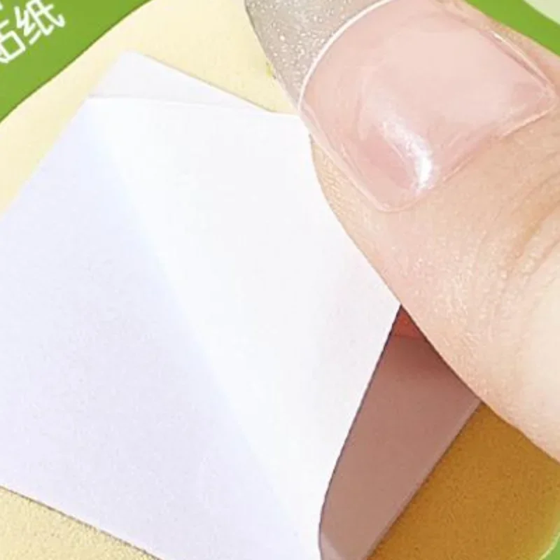 100 Vellen Olie Blotting Papers Met Spiegel Case Meel Bladerdeeg Cartoon Duurzaam Gezicht Reiniging Make-Up Tool Gezicht Olie Blotting