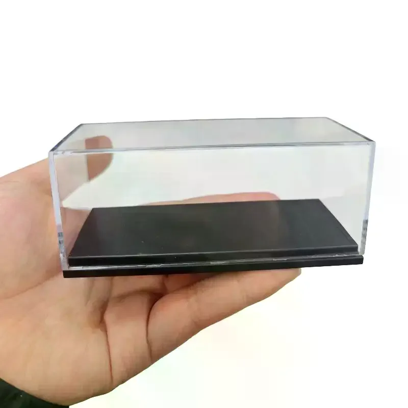 1/5Pcs Acrylic Dust-Proof Showcase & Storage Organizer Box For MiniGT 1/64 Diecast Model Car Display Case With Cover