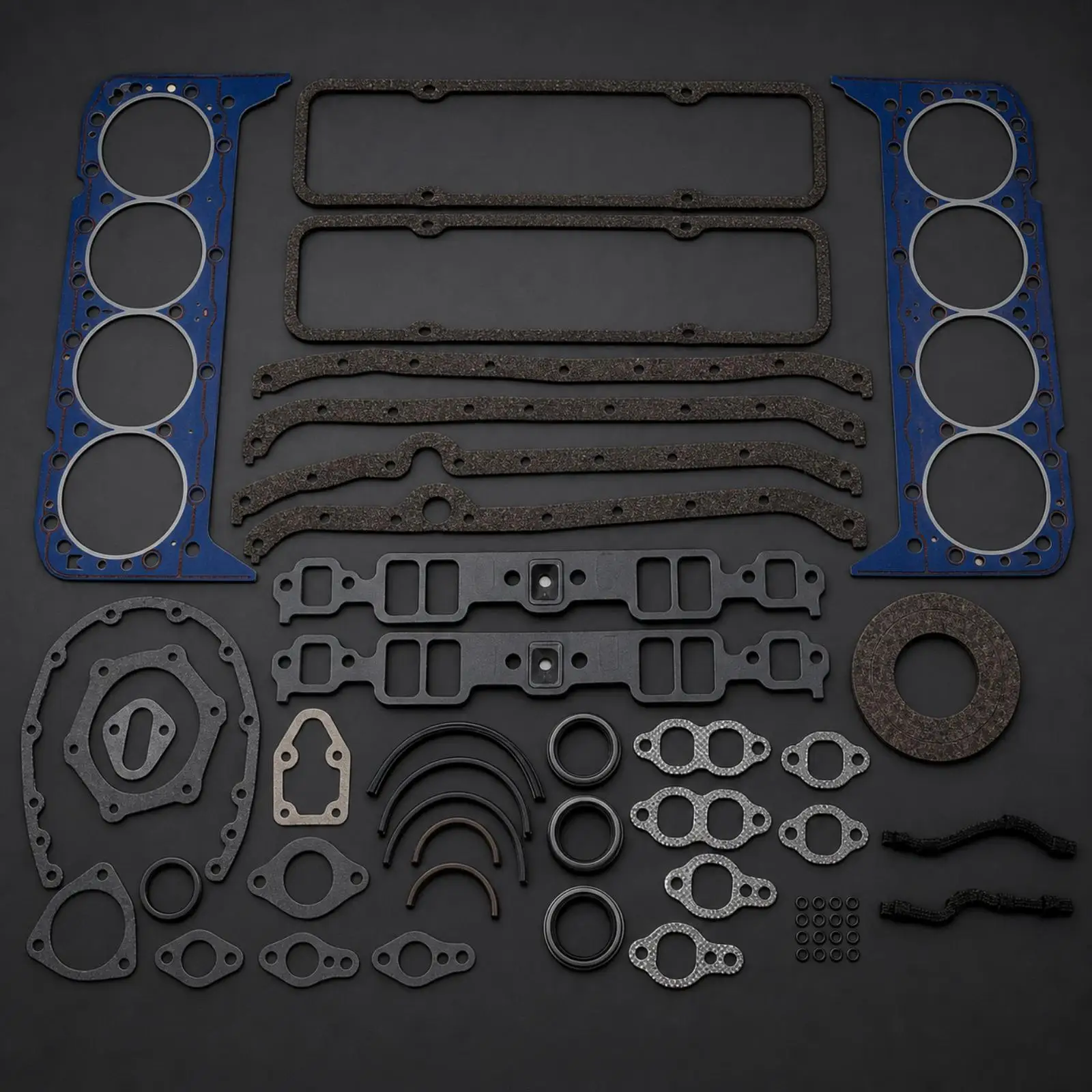 Engine Overhaul Gasket Set Replacement SBC Gasket Kit Multi-Component