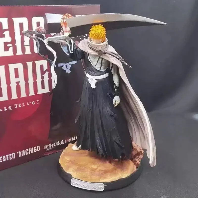 35 سنتيمتر انمي ياباني "بيليتش" شخصية Gk Ichigo Kurosaki البلاستيكية عمل الشكل لعبة لعبة "بيليتش" تحصيل نموذج دمية لعبة هدية #2