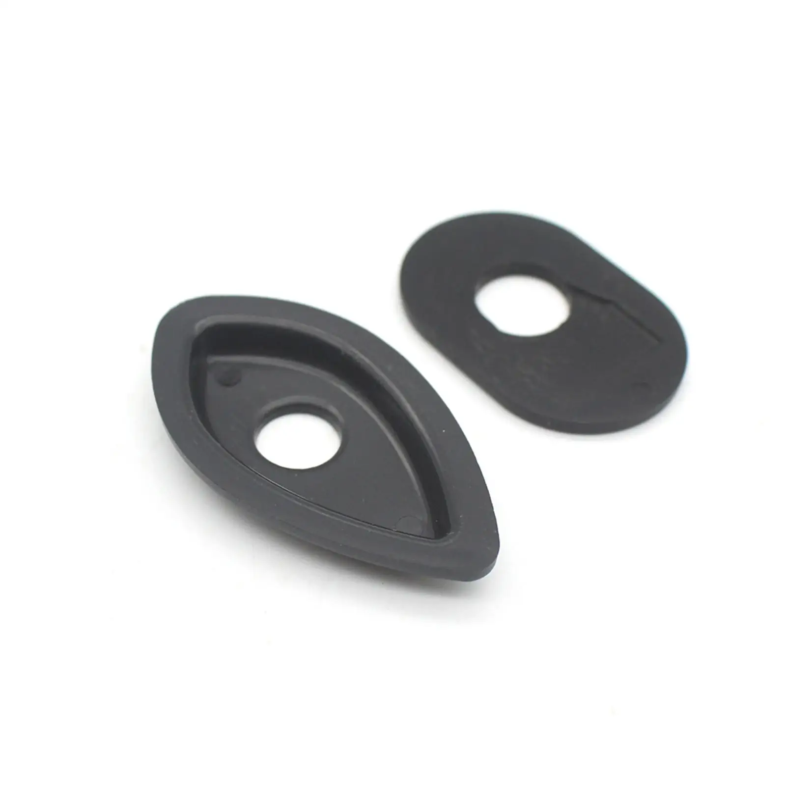 

Turn Signal Adapter Spacer Black Plastic Motorcycle Replacement Parts for Front Rear Indicator Light Setup
