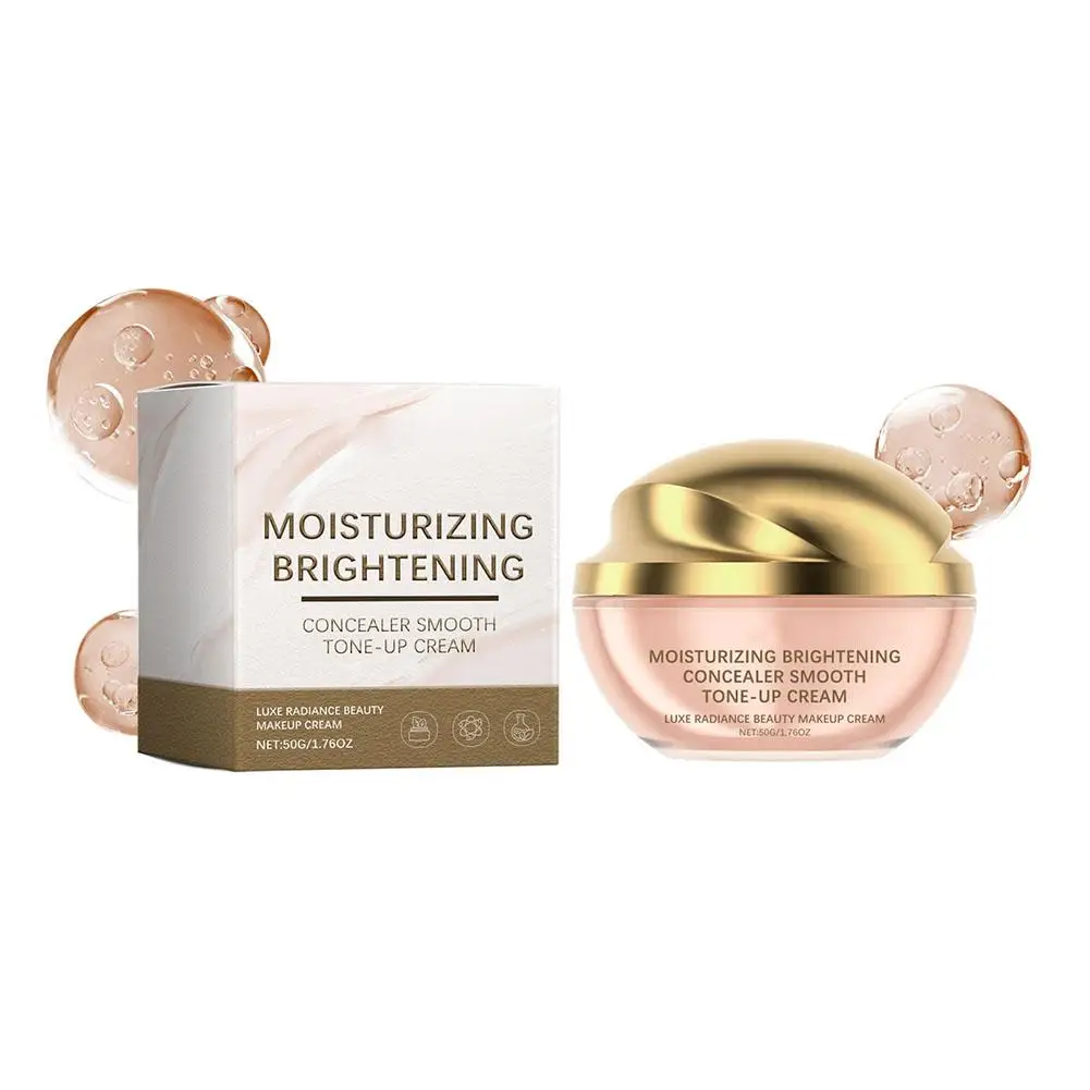 Schiarente Idratante Tone-up Crema Per Il Viso Dissolvenza Sbiancamento Del Viso Cura Lentiggine Fine Dissolvenza Macchie Idratante Linee Pelle Scura K7K2