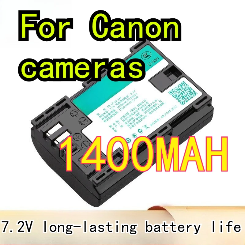 2--6PCS 1400Mah 7.2…