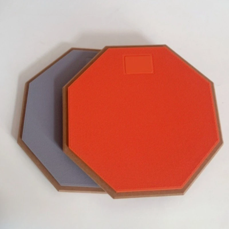 8/12 Inch Drum Practice Pad Rubber Wooden Dumb Drum Pad Beginners Mute Training for Jazz Drums Percussion Instrument Accessories