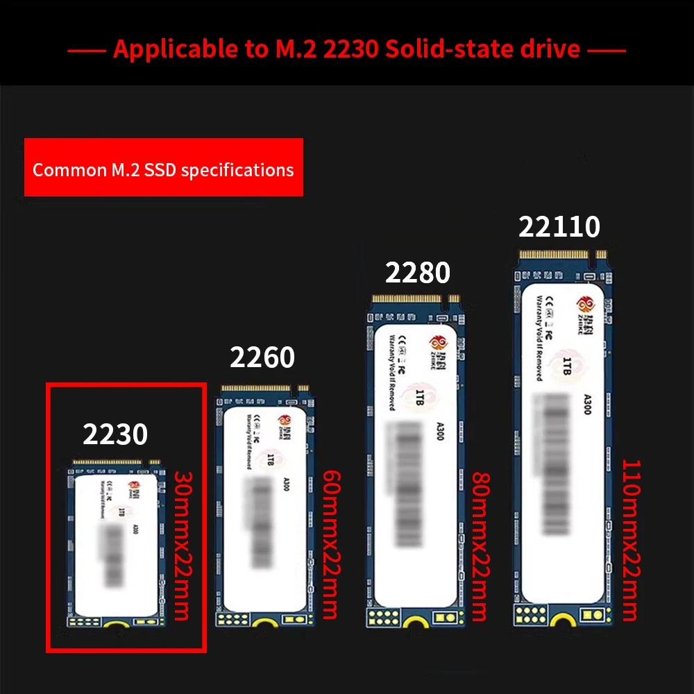 TISHRIC M.2 SSD dissipatore di calore M2 2230 NVME NGFF disco a stato solido rame puro/grafene dissipatore di calore radiatore di raffreddamento