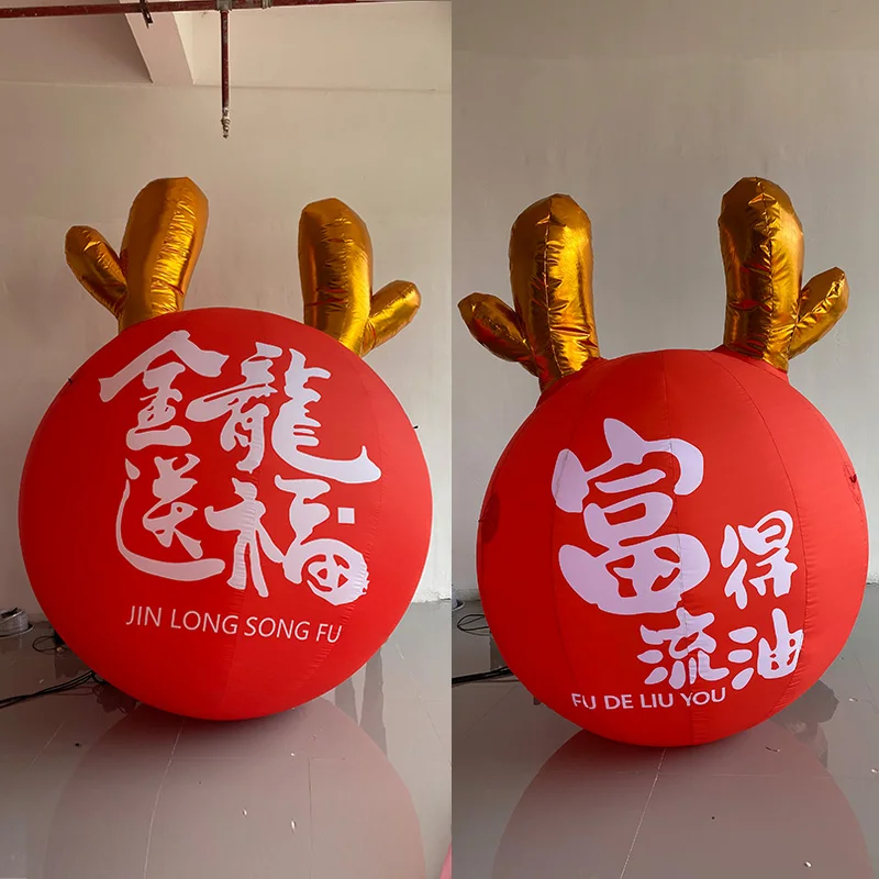 

Inflatable mold with red spherical design and corner kick that can change text, letters, and English spherical inflatable mold