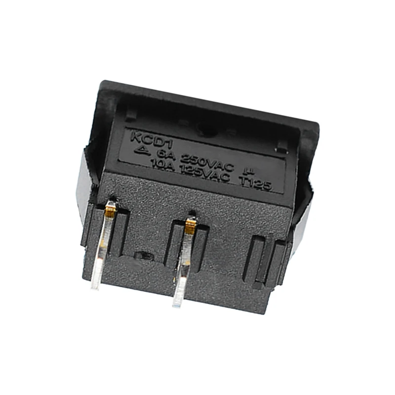 Zwei-Pin-Netzteil, Einweg-Wippschalter, Bootsschalter KCD1-201