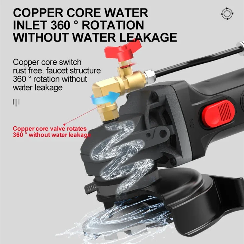 Household Electric Water Injection Polishing Machine  Grinding   Metal Paint Wax Scratch Repair