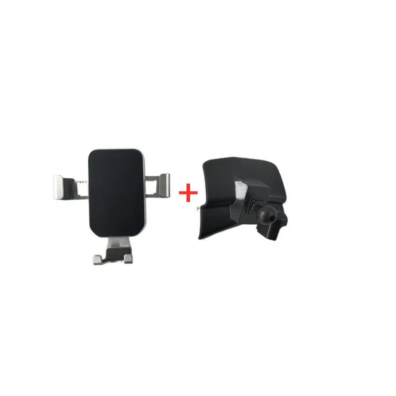 1Set ABS Material For 2021-2024 Isuzu D Max 4x4 D-max DMax Special Car Phone Holder Fixed Bracket Stand Mobile
