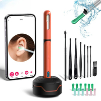 Ear Cleaner with Camera Set HD Ear Sticks Otoscope USB C Charging Endoscope Wax Removal Tool Earpick Ear Cleaning Set NK3 Pro