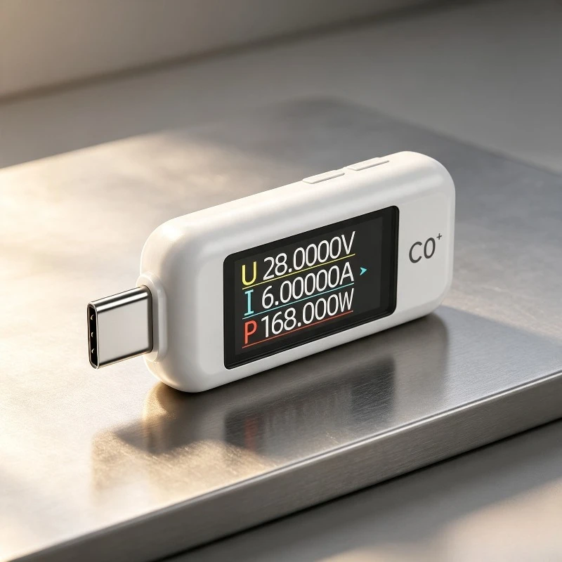 C0q+ High Precision USB PD3.1 Type-C Voltmeter Ammeter Fast Charge Detector 48V/28V EPR Tester