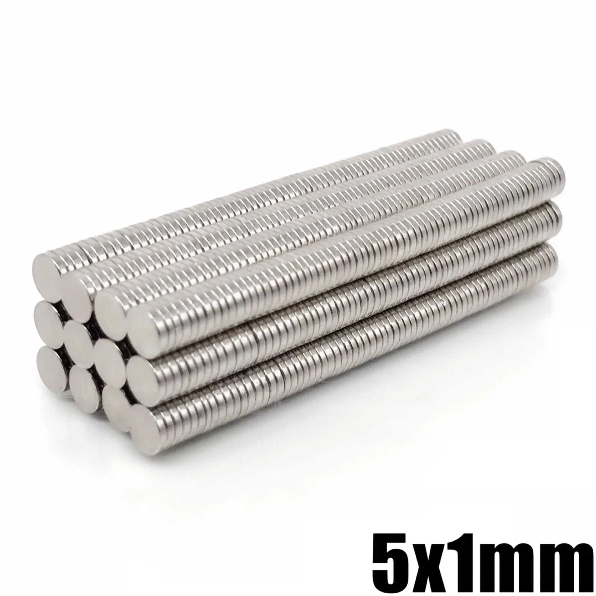 5x1mm Magnet  50-5000pcs Mini Small Thin Round Office Whiteboard Refrigerator Craft Diy Science Fridge 5*1mm Accessory