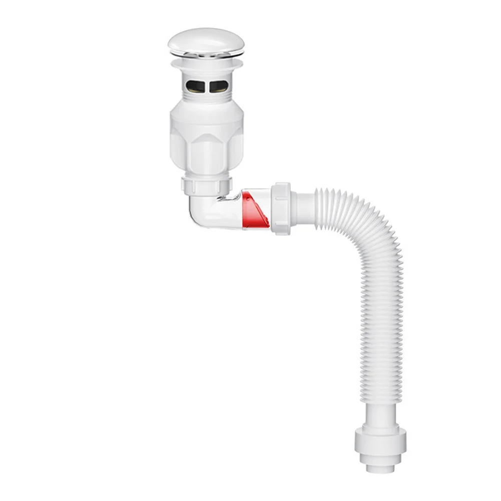 Bathroom Sink Drain Kit with Side Mount Hardware Triple Protection Seal for and Pest Control in Standard Drain Setups