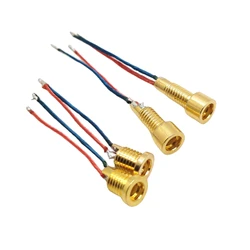 MMCX Pin Connetor Socket Nut Custom Made Universal Female Pure copper Gold Plated Built-in Hreaded for Koss and other headphones