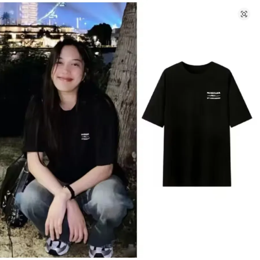 Thai Drama GAP The Series The Pink Theory FreenBecky Freen Sarocha Same Short Sleeve T Shirt Women Men Aesthetic Graphics Tees