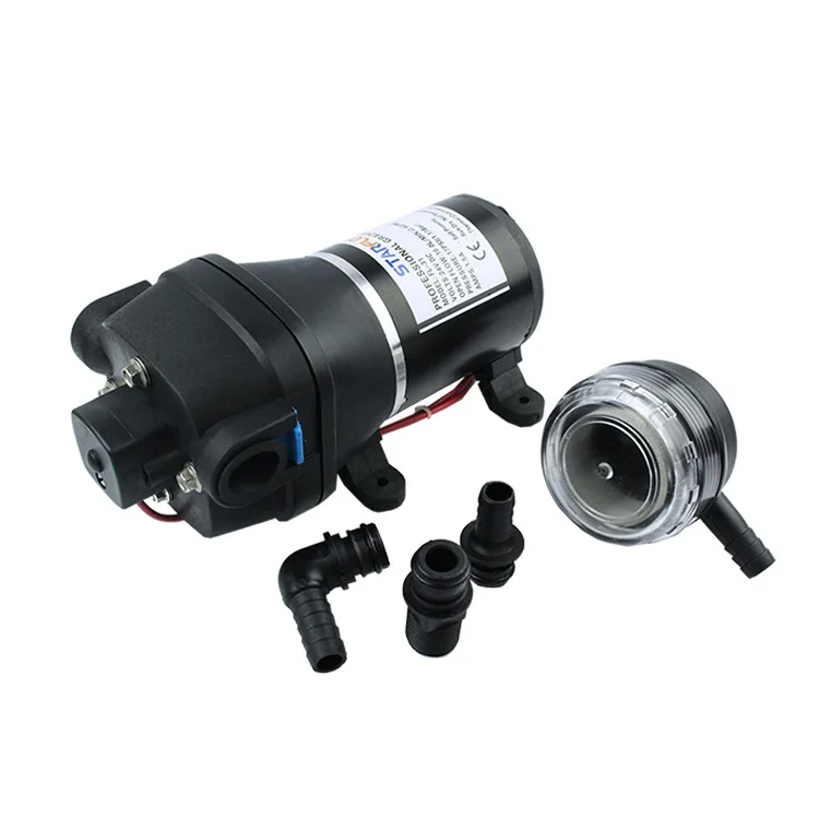 

FL-35 DC 12V 12.5LPM Self Priming Electric Motor Diaphragm Sea Water Pump small marine water jet pump