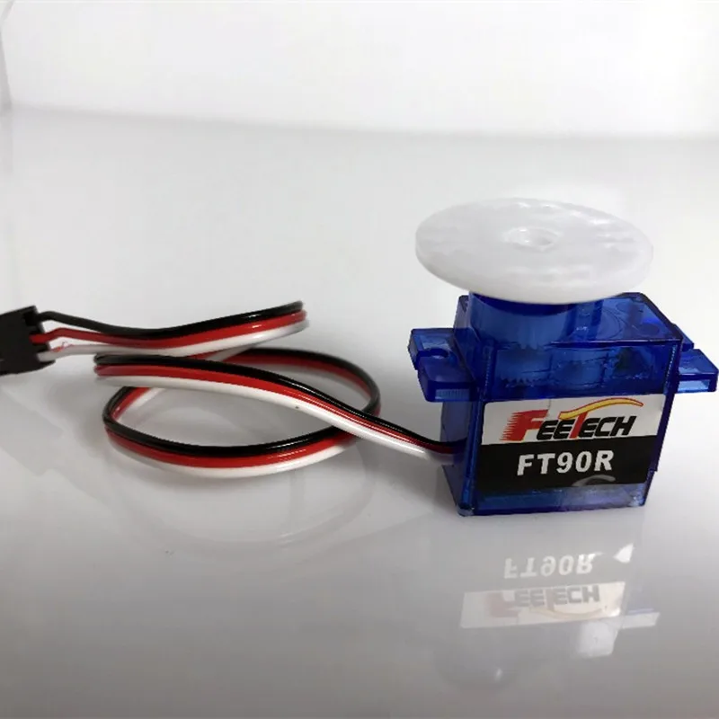 100 Set Feetech FT90R-C002 3V Micro Digital Servo Wheel 360 Gradi per MicroBit FAI DA TE RC Auto Robot STEAM Education Micro Servi