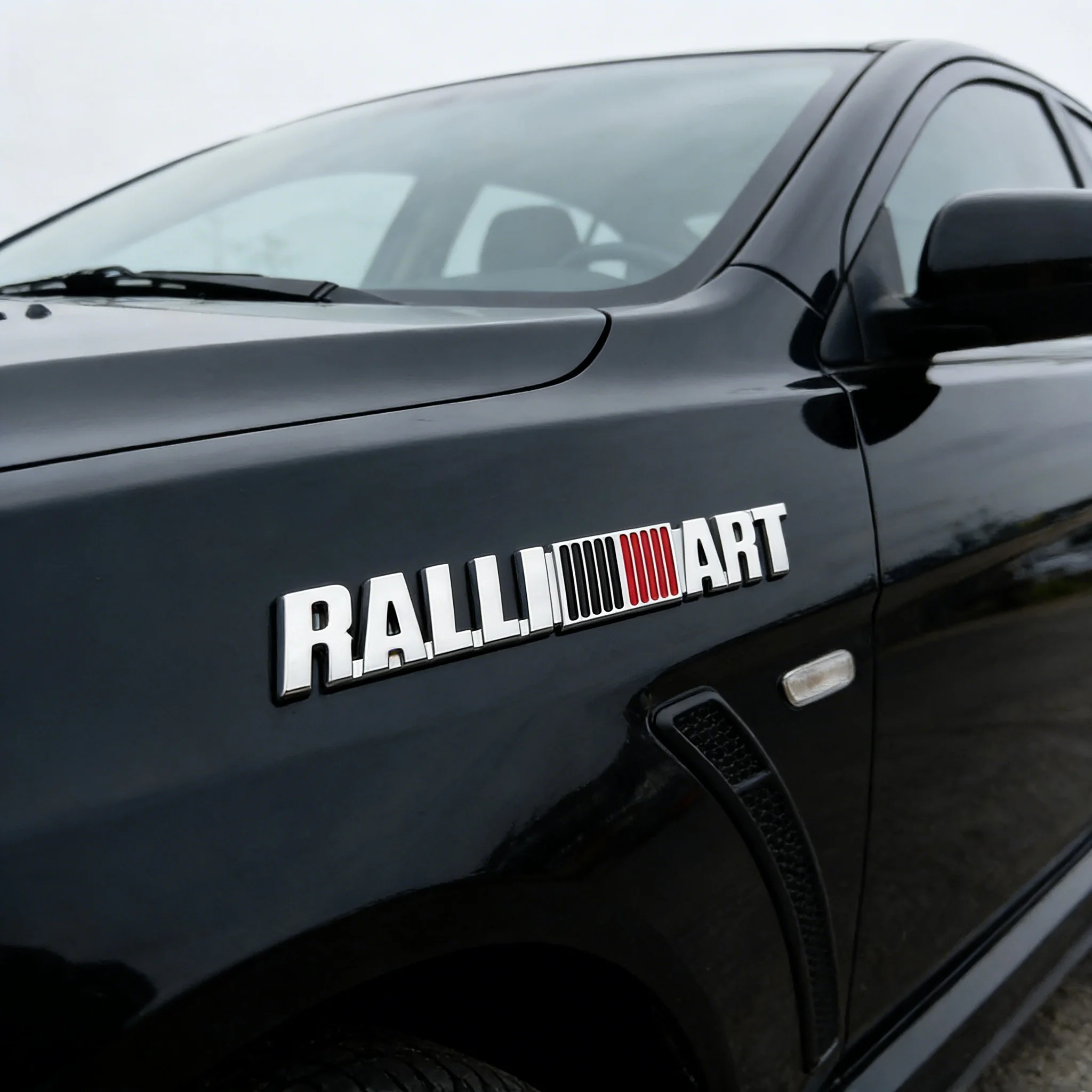 

3D Metal RALLIART Car Logo Emblem Sticker for Mitsubishi ASX, Eclipse Cross, Outlander – Auto Decoration