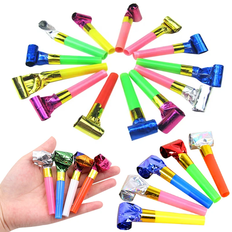 10/20/40PCS Fun Cheering Up Blowing Dragon Whistle Noise Making Prop for Carnival Gift Sport Meeting Festival Birthday Party ZYF