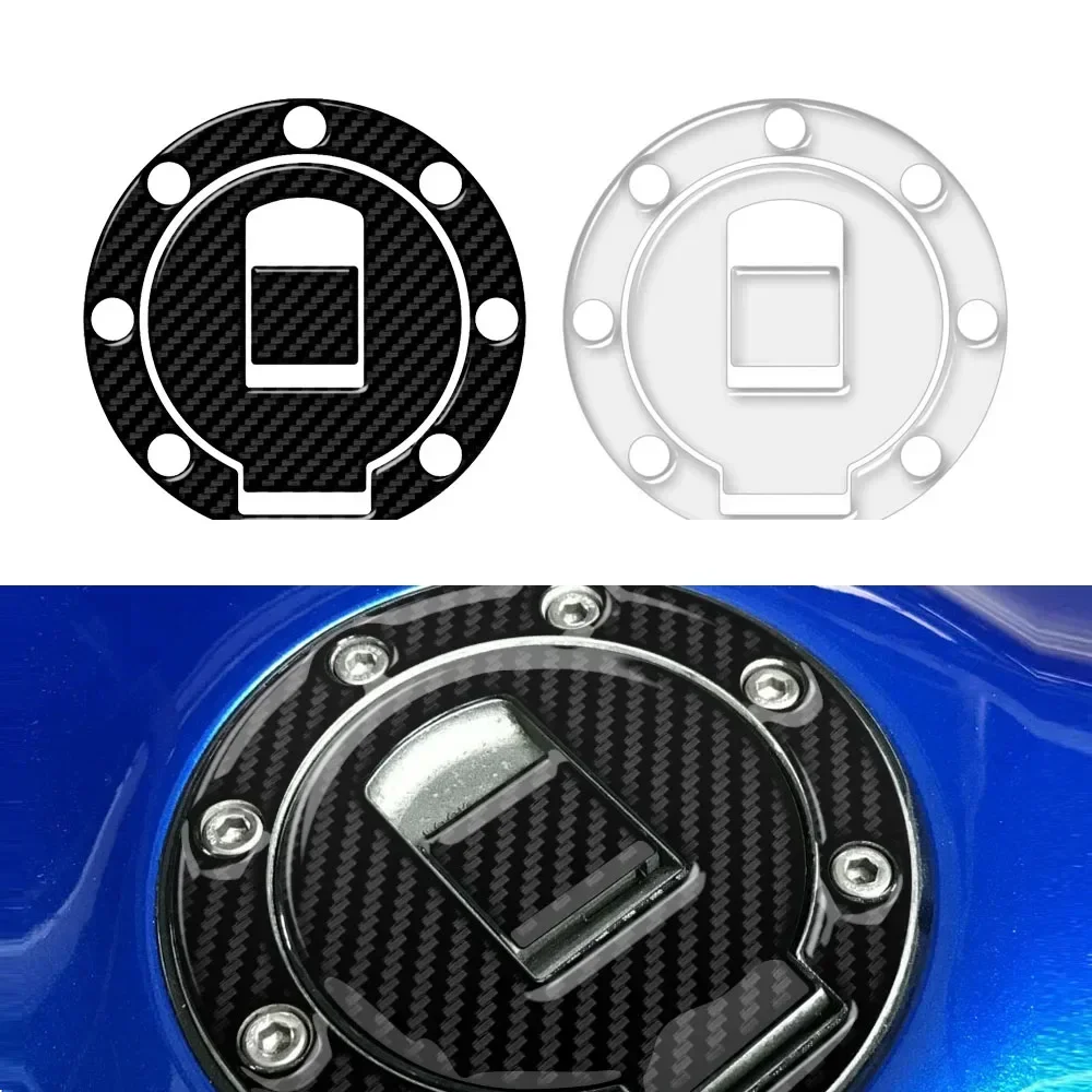 

For Yamaha Models Up To 1999 (7 Holes) R1 R6 600R 700R 1000R TDM850 Motorcycle Fuel Cap Cover Decal Sticker Transparent Look