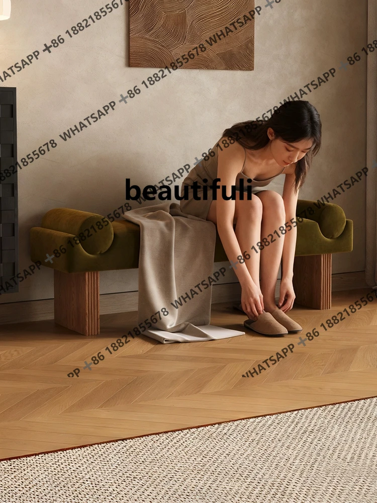Home sofa bench, living room, entrance to shoes, master bedroom, bed end cloakroom, stool