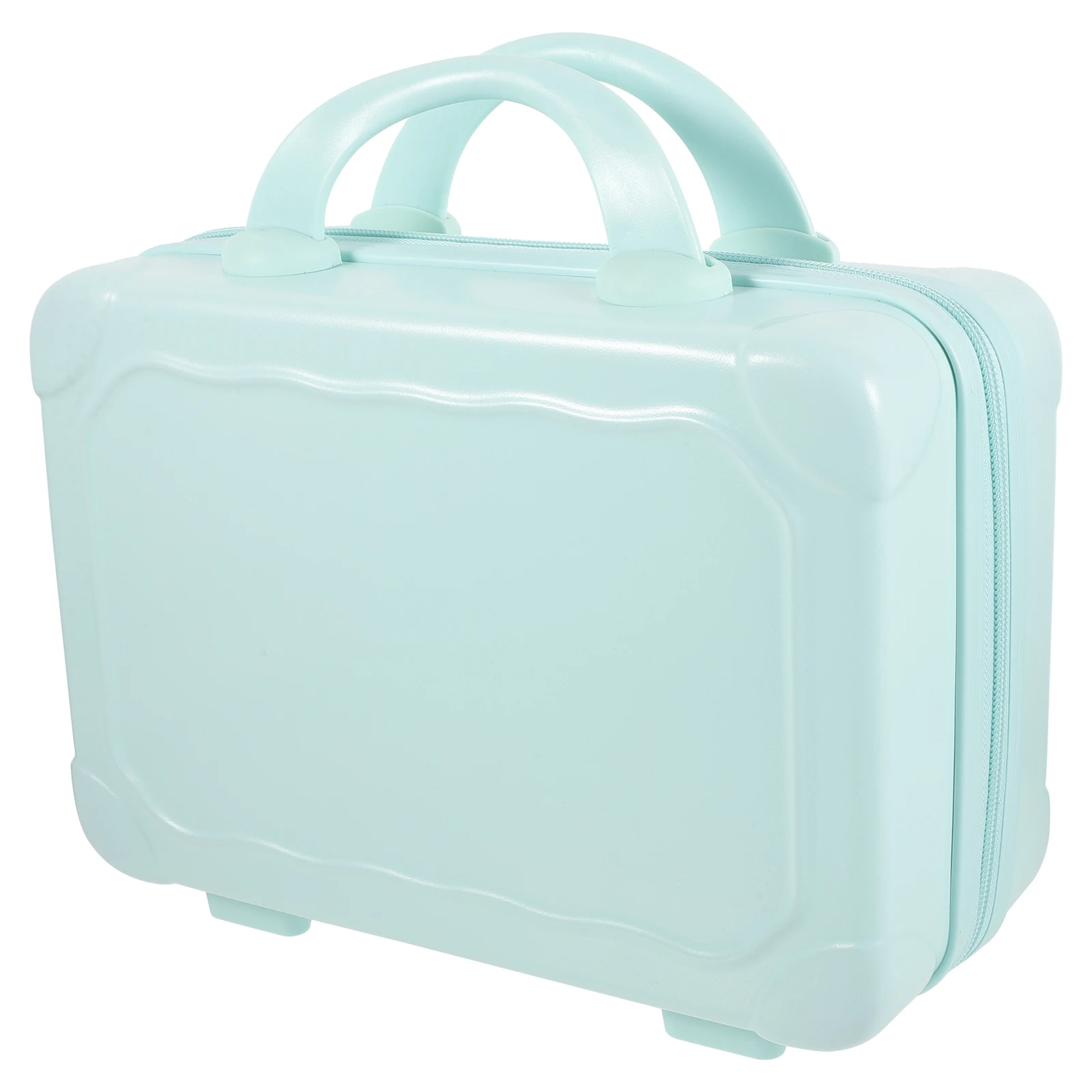

Makeup Case Suitcase Organizer Mini Purse Vanity Luggage Travel Toiletry Bag Hard Case Storage Solution