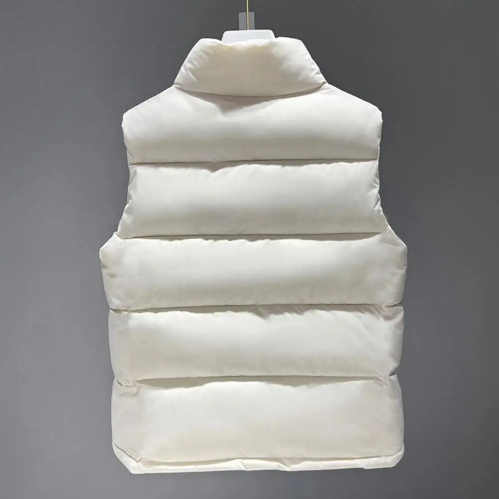 

Women's Short Down Cotton Vest Jackets Spring Autumn Loose Sleeveless Coat Warm Tank Waistcoat 2025 New Female Outerwear Tops