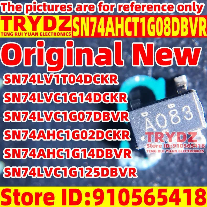 100-10pcs SN74AHCT1G08DBVR SN74LV1T04DCKR SN74LVC1G14DCKR SN74LVC1G125DBVR SN74AHC1G14DBVR SN74LVC1G07DBVR SN74AHC1G02DCKR