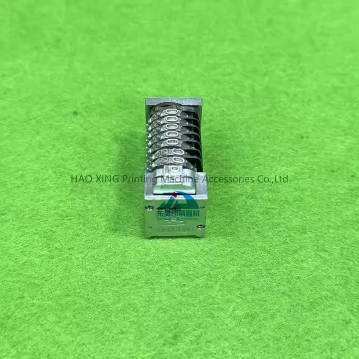 

Hot Selling Numbering Machine Offset Printing Machine Parts Sinkable Backward Roman Font 7 Digit Numbering Machine