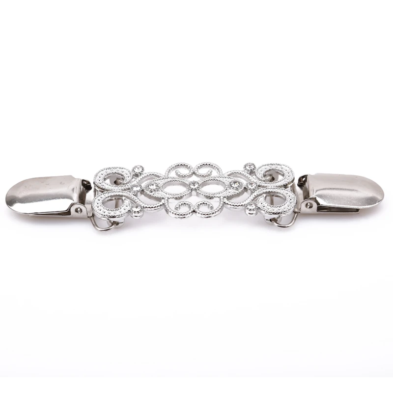 Sjaal Clip Goud Zilver Herfst Winter Kleding Creatieve Nieuwe Legering Diamant Versieringen Trui Duckbill Knoop Accessoires