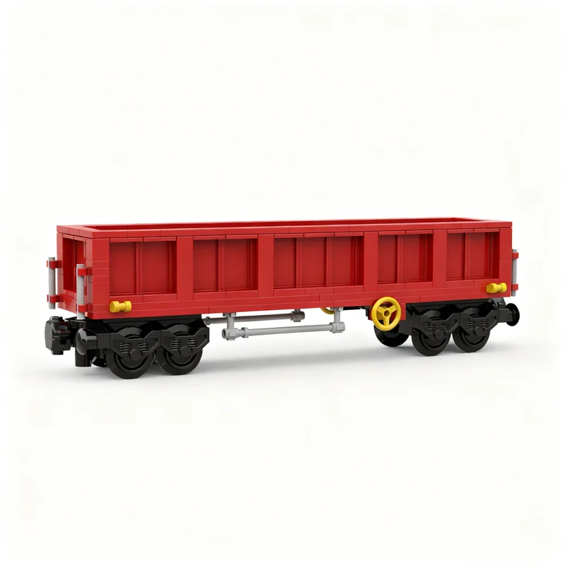 

NEW 147PCS MOC City Industrial Open Coal Wagon Car Tank Train Model DIY Creative Ideas Technology Child Toy Assembly Puzzle Gift