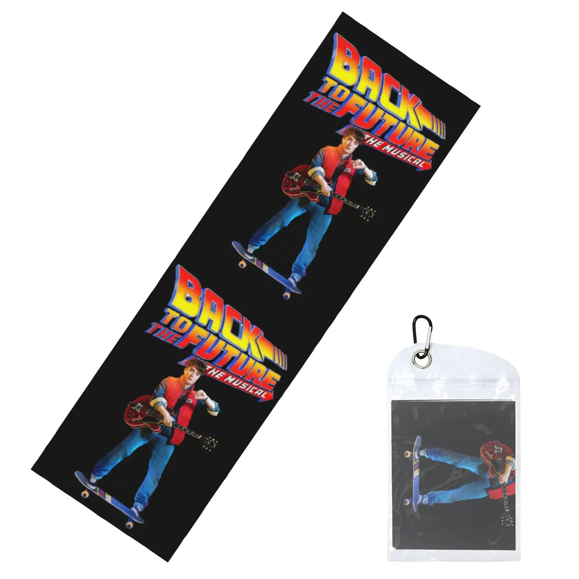 Cold Exercise Towel Back To The Future Beach Sports Yoga Towel Swimming Camping Towel Refreshing Sports Scarf Face Towels