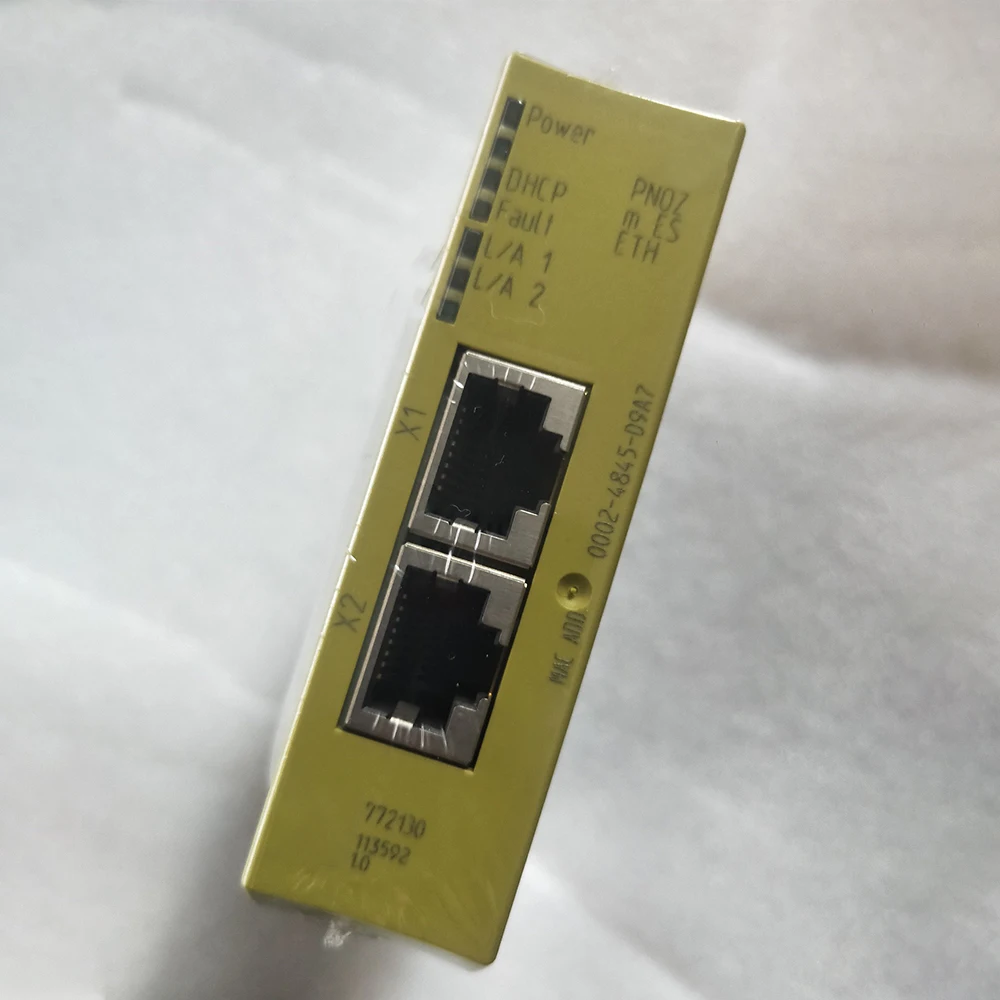 New for Pilz PNOZ m ES ETH 772130 3.3V Safety Relay Module