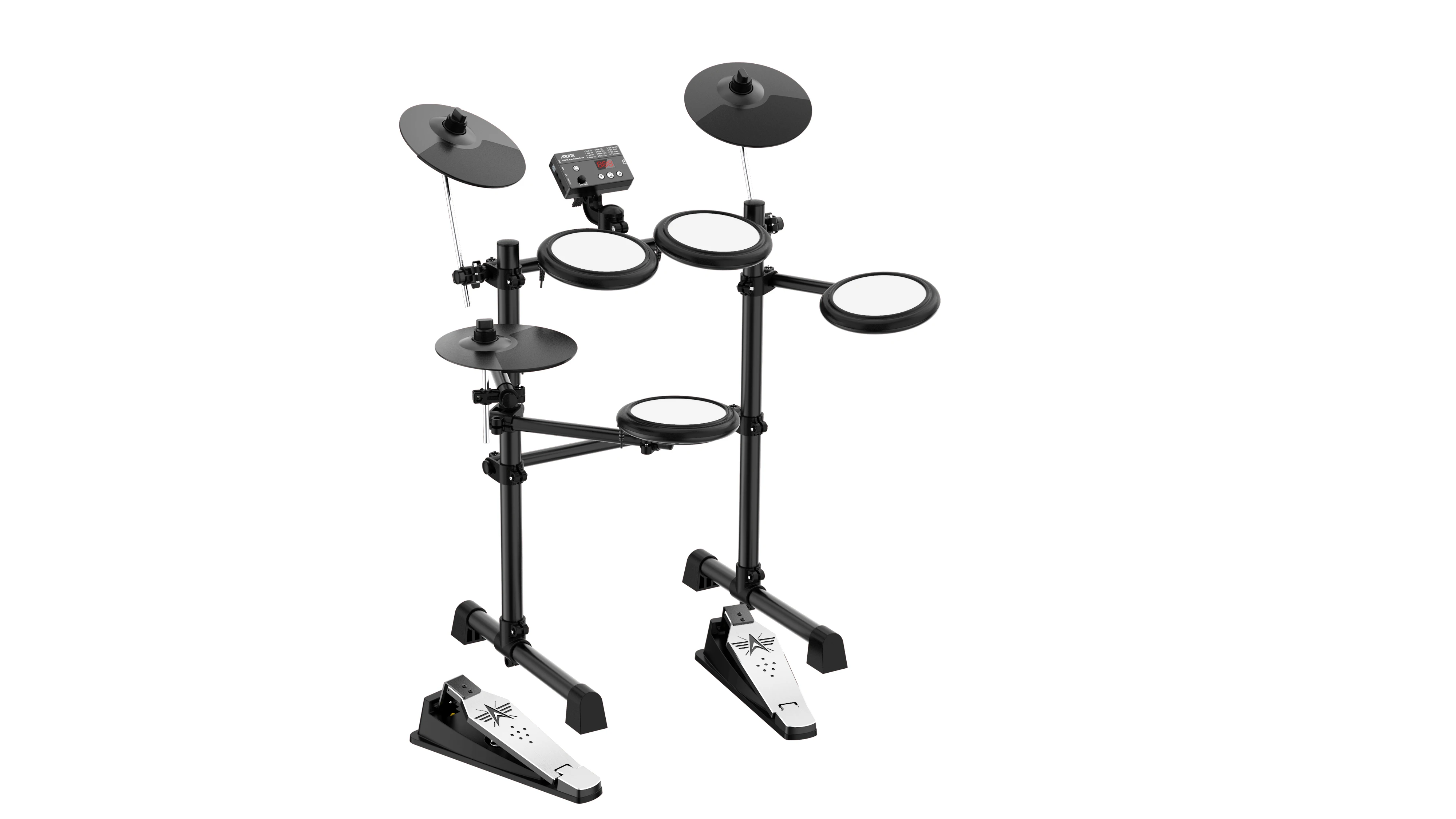 Professional Electronic Drum Kit Percussion Set Musical Instrument for Beginner Adult Home Practice Stage Music Training