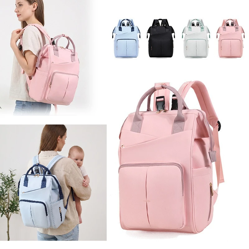 Large Capacity Organizer For Baby Diapersr Stroller Hanging Bags Maternity Women Fashion Tote Lightweight Gifts Mommy Diaper Bag