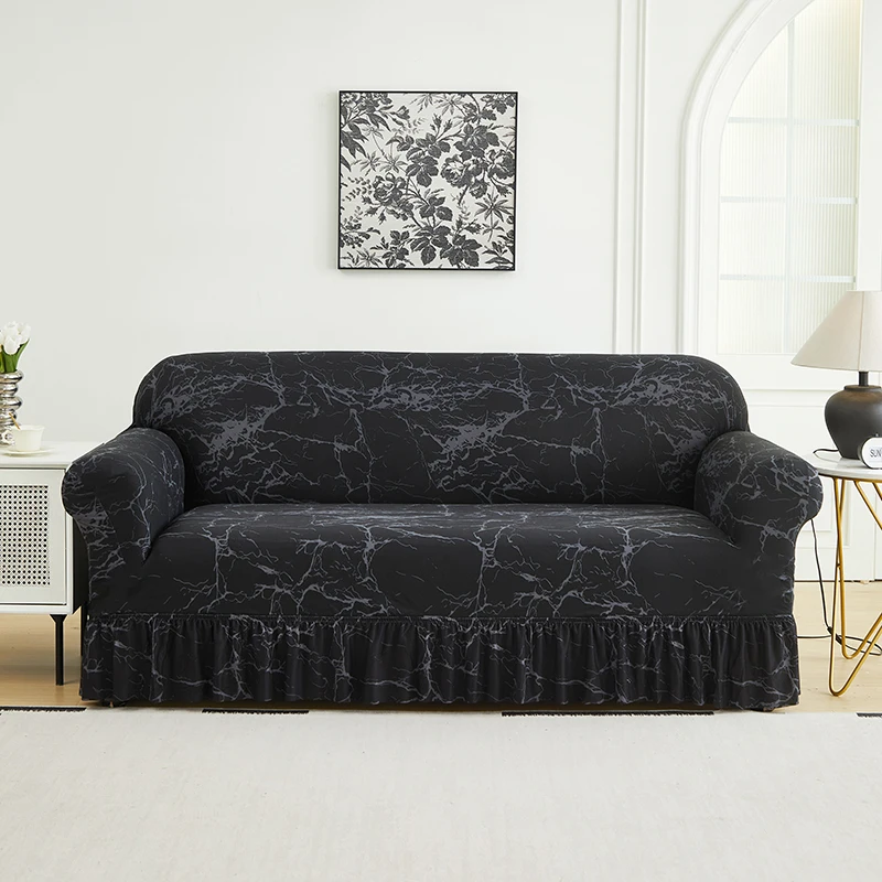 All Season Sectional Dog 4 3 1 ที่นั่ง Magic สัตว์เลี้ยง Anti-SLIP กระโปรงพิมพ์ยืดโซฟาสําหรับ Home Luxury