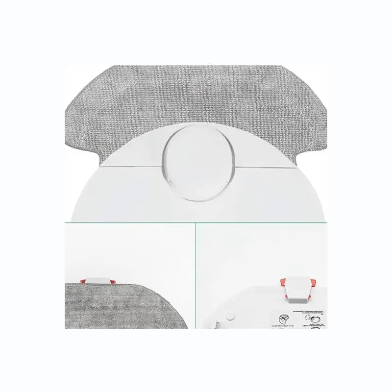 -A65I لـ Xiaomi Mi Robot Vacuum Mop 2S، Mop Pro، Mop P، S12، S10 EU، STYJ02YM، لـ Viomi V2 Pro، V3 SE، وسادة حامل قماش الممسحة #1