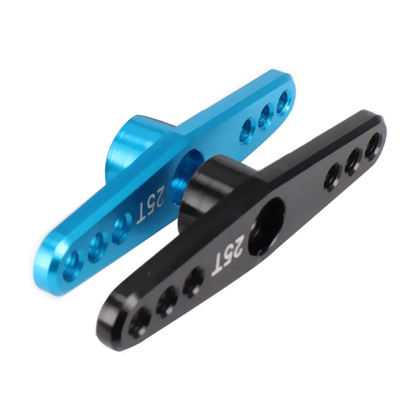 B24B 25T Lengan Servo Kemudi Logam Full Throttle Parts Double Steering Arm Untuk Futaba