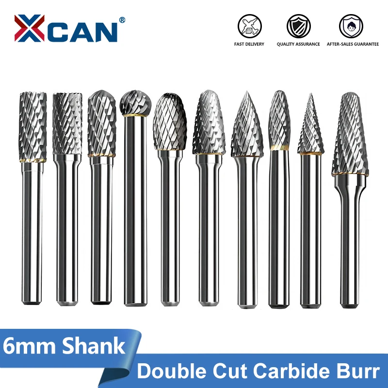 xcan arquivo manual rotativo de rebarba haste de mm corte duplo metal madeira escultura gravacao fresa 01