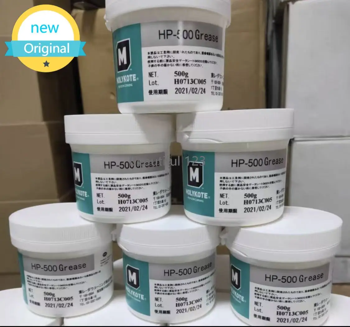 Original Dow Corning Molykote HP-300 HP-500 HP-870 Fully Fluorinated Grease PFPE Base Lubricant Grease with PTFE Thickener