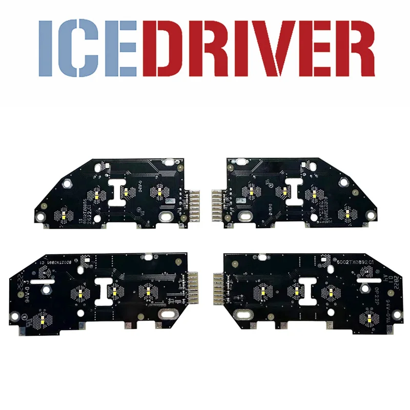 Icedriver for 23-25 BMW G05 LCI X5 G06 X6 CSL Yellow DRL LED boards daytime running lights bulbs turning signal