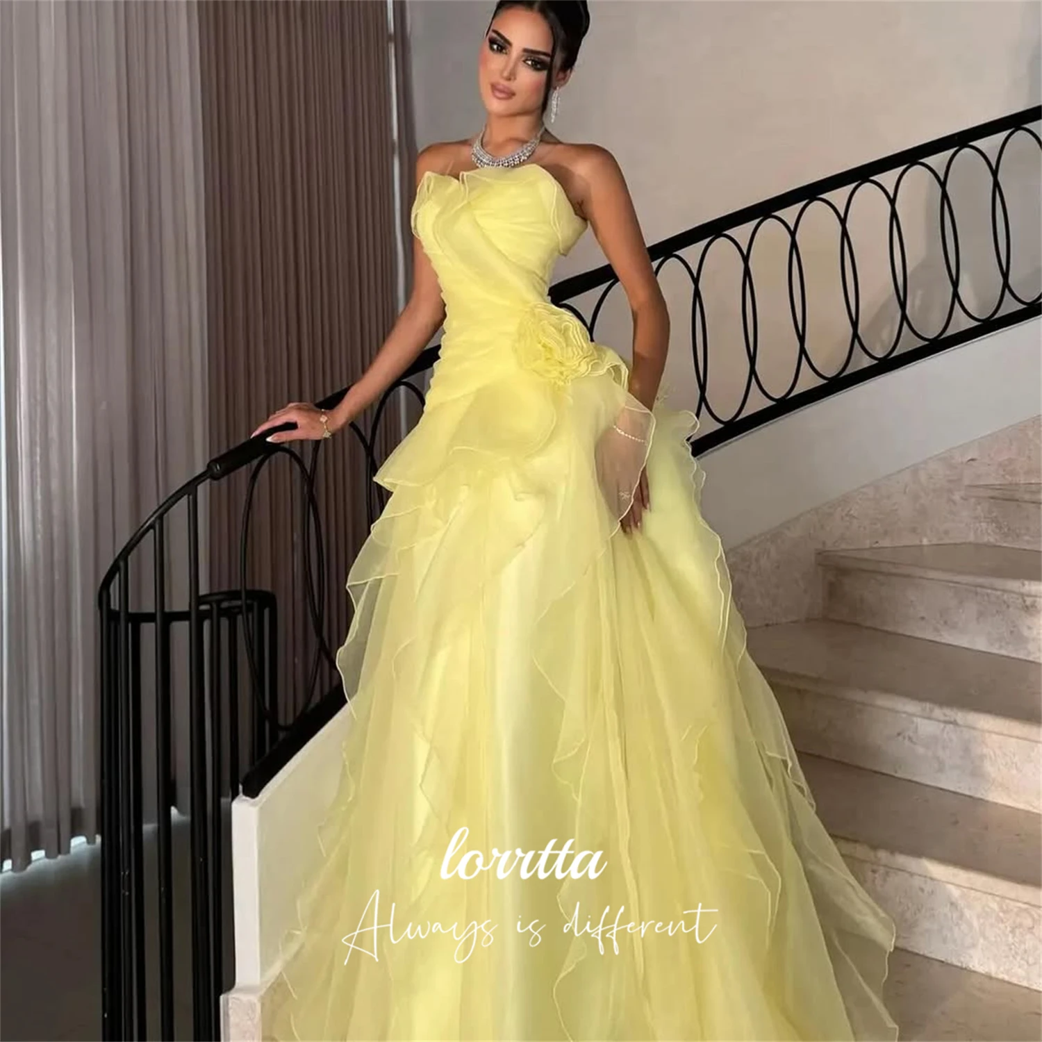 

Lorrtta Customized Evening Dresses Woman Elegant Party Dresses 2025 Woman Special Occasion Dress Wedding Dress Guest Prom Dress
